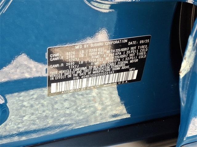 new 2025 Subaru Outback car, priced at $42,603