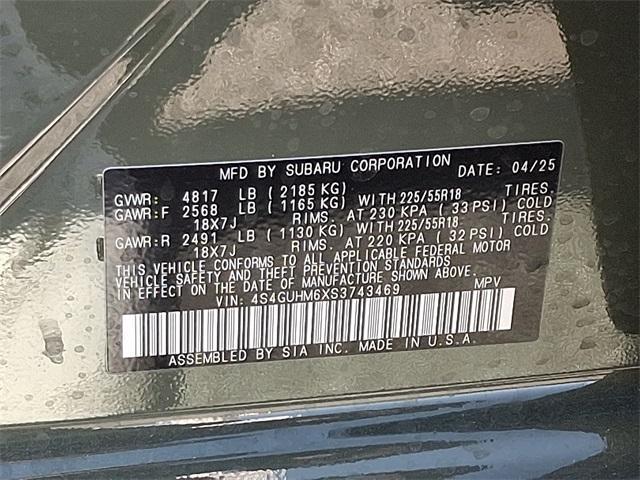 new 2025 Subaru Crosstrek car, priced at $33,848