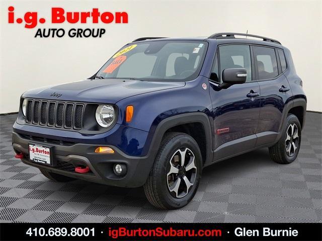 used 2021 Jeep Renegade car, priced at $19,432