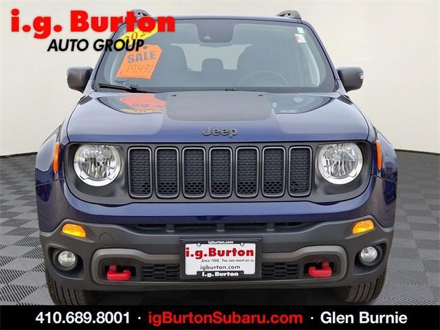 used 2021 Jeep Renegade car, priced at $19,432