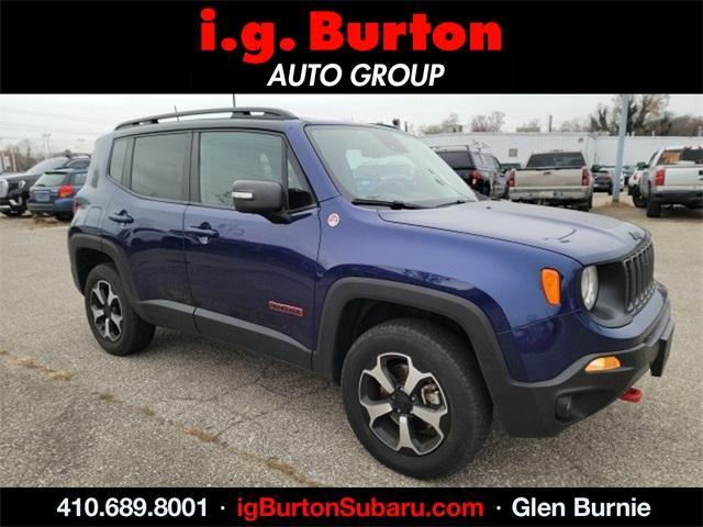 used 2021 Jeep Renegade car, priced at $19,432