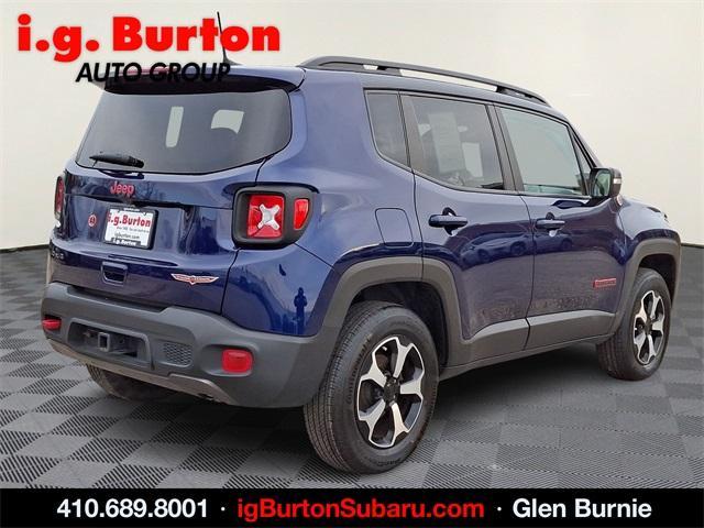 used 2021 Jeep Renegade car, priced at $19,432