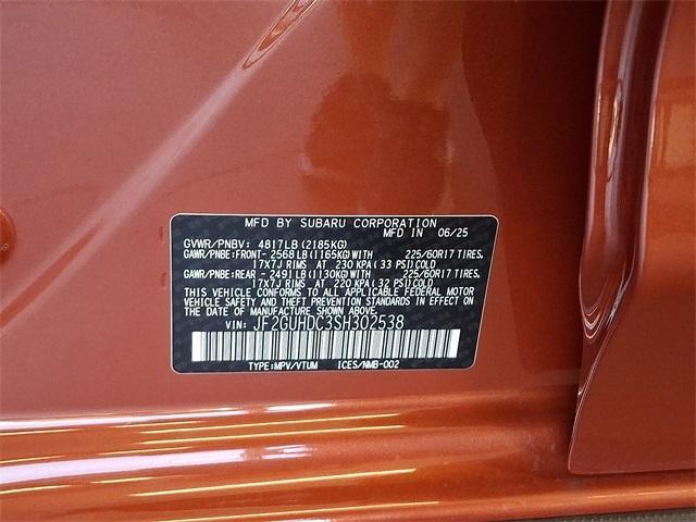 new 2025 Subaru Crosstrek car, priced at $30,147