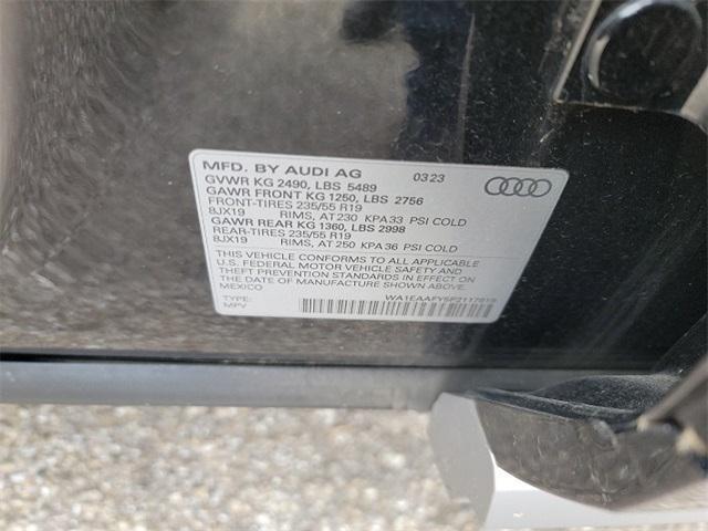 used 2023 Audi Q5 car, priced at $26,138