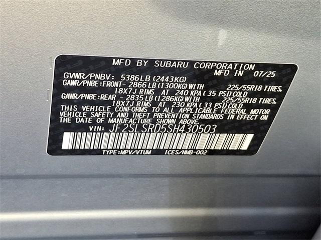 new 2025 Subaru Forester Hybrid car, priced at $40,508