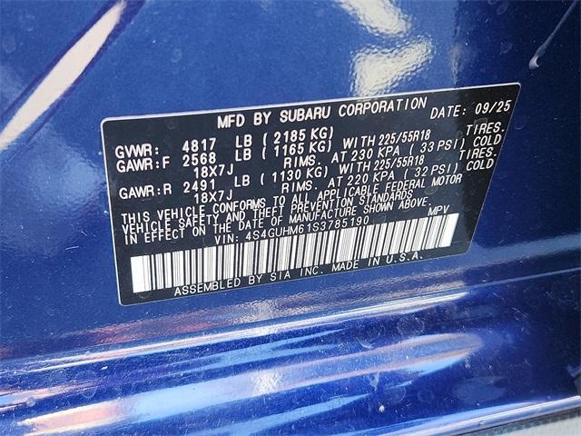 new 2025 Subaru Crosstrek car, priced at $34,386