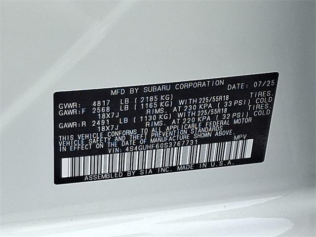 new 2025 Subaru Crosstrek car, priced at $31,799