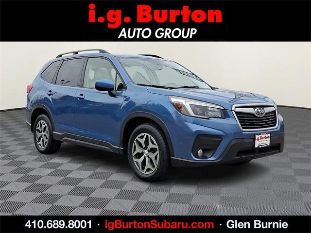 used 2021 Subaru Forester car, priced at $25,019