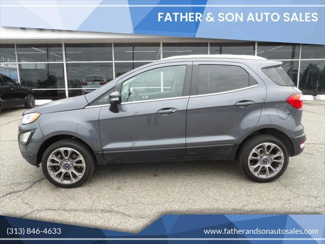 used 2022 Ford EcoSport car, priced at $15,995