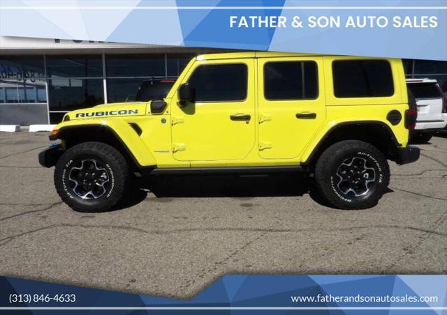 used 2022 Jeep Wrangler Unlimited car, priced at $34,989