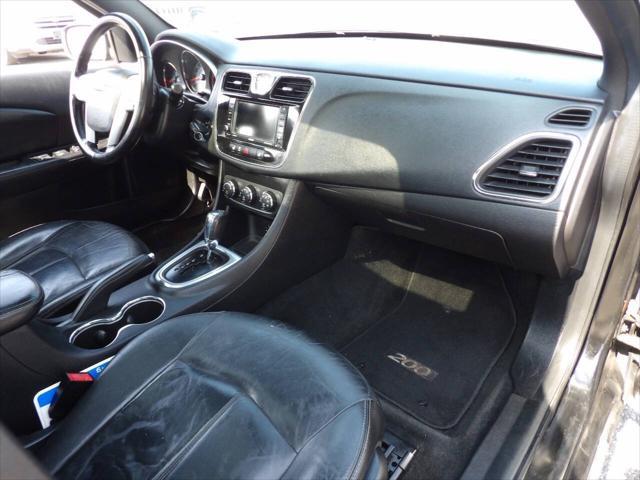 used 2013 Chrysler 200 car, priced at $4,997