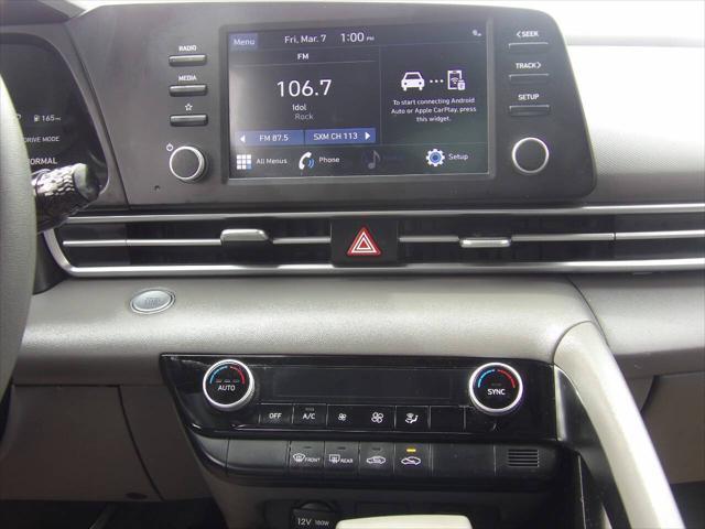 used 2022 Hyundai Elantra car, priced at $18,995