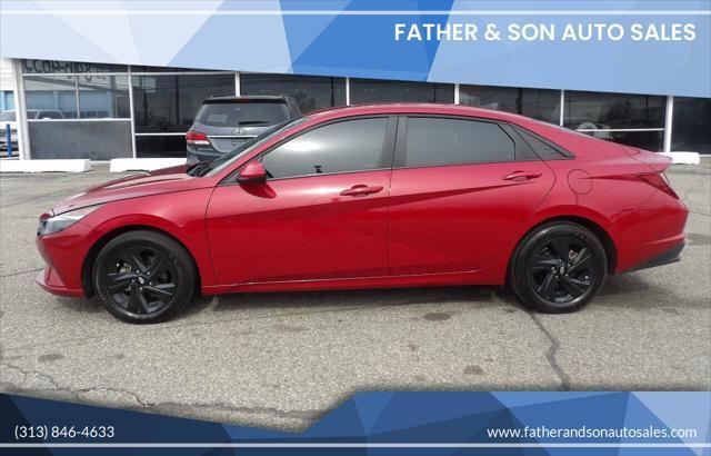 used 2022 Hyundai Elantra car, priced at $18,995