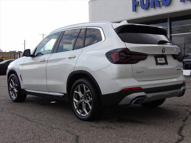 used 2022 BMW X3 car, priced at $31,987