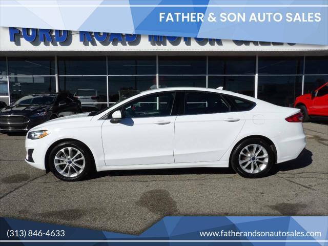 used 2020 Ford Fusion car, priced at $13,495