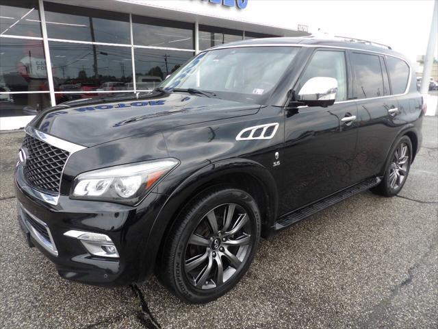 used 2017 INFINITI QX80 car, priced at $19,697