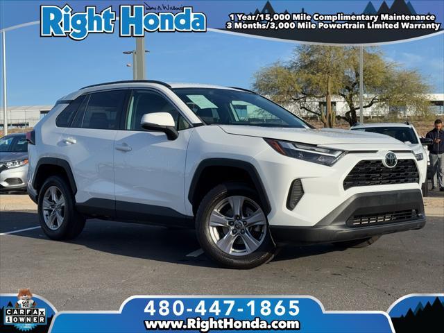 used 2022 Toyota RAV4 car