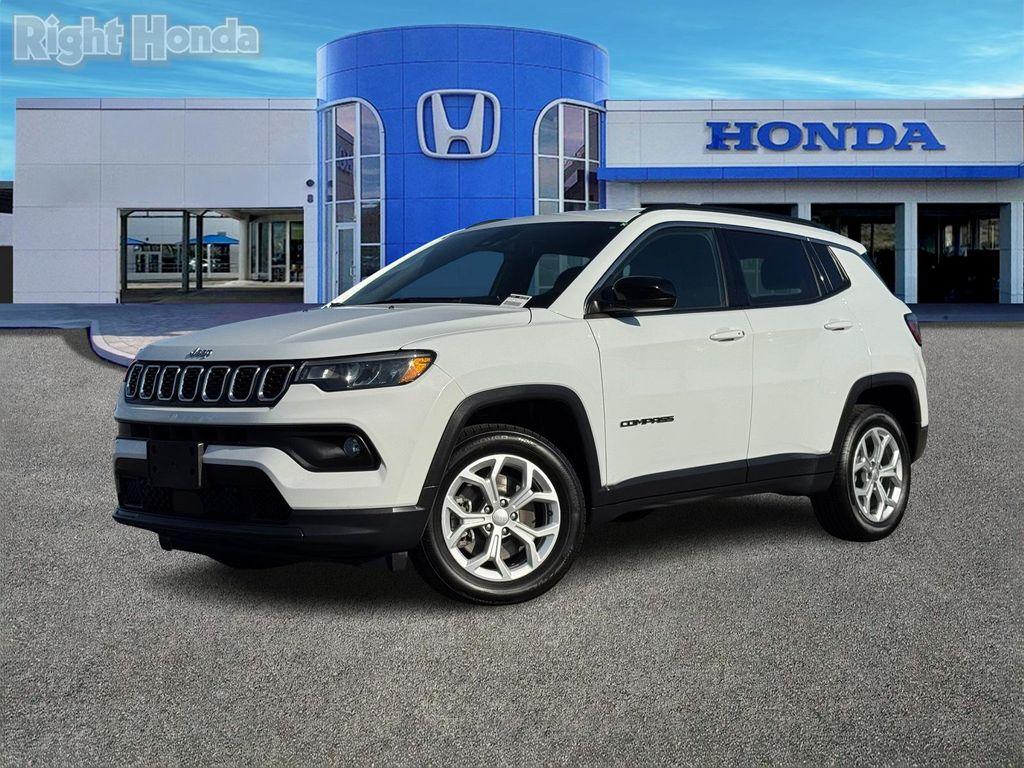 used 2024 Jeep Compass car, priced at $21,502
