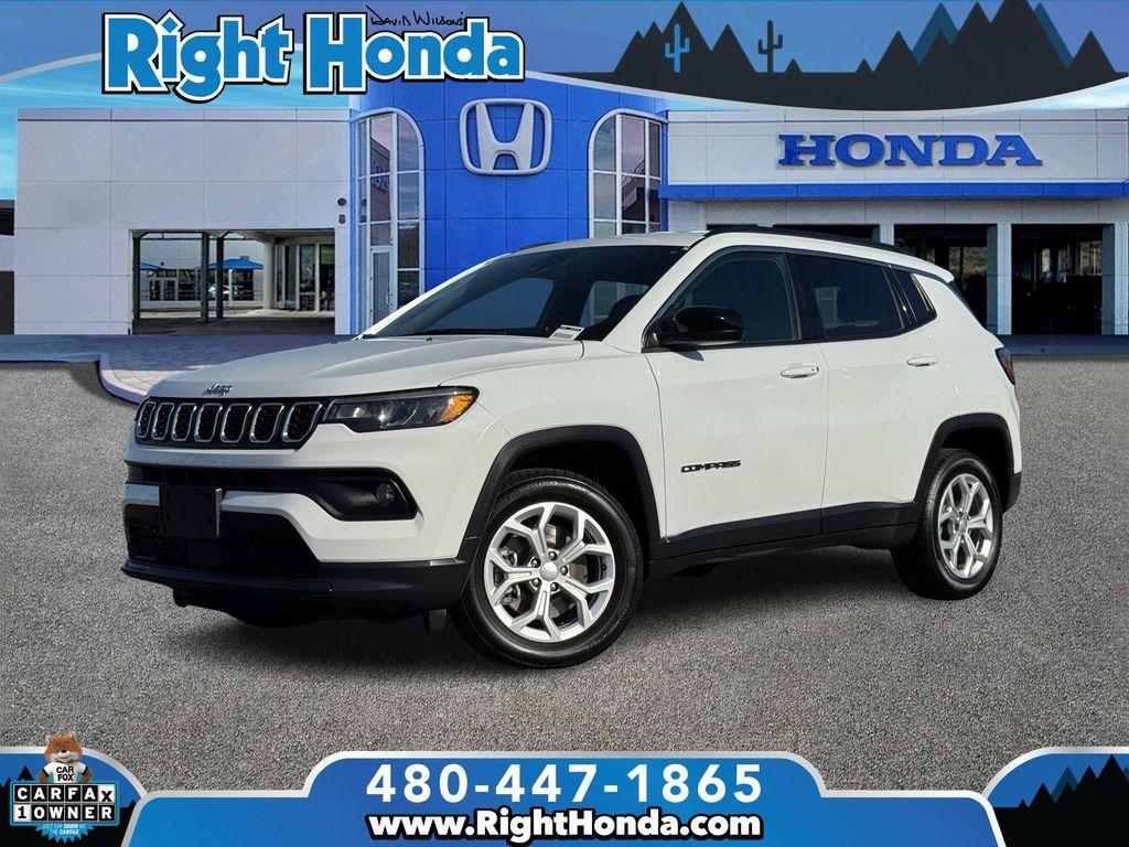 used 2024 Jeep Compass car, priced at $21,599