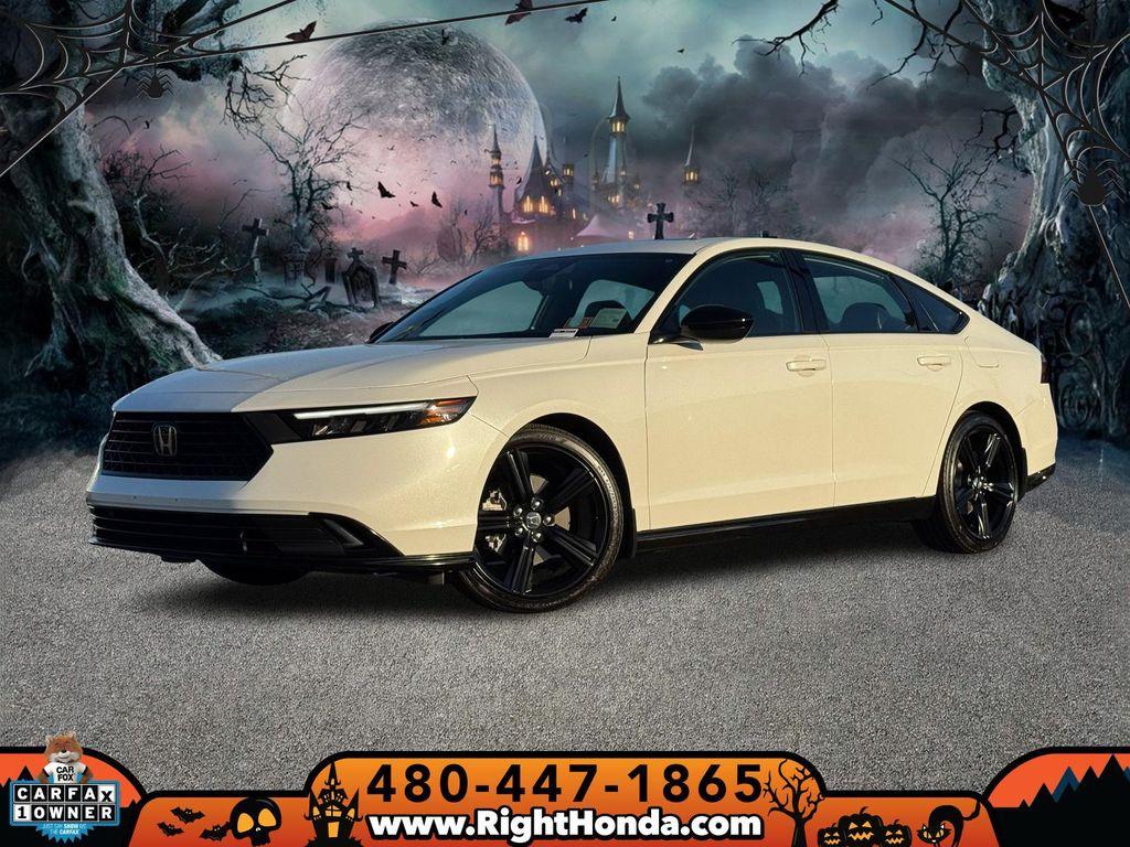 used 2024 Honda Accord Hybrid car, priced at $26,432