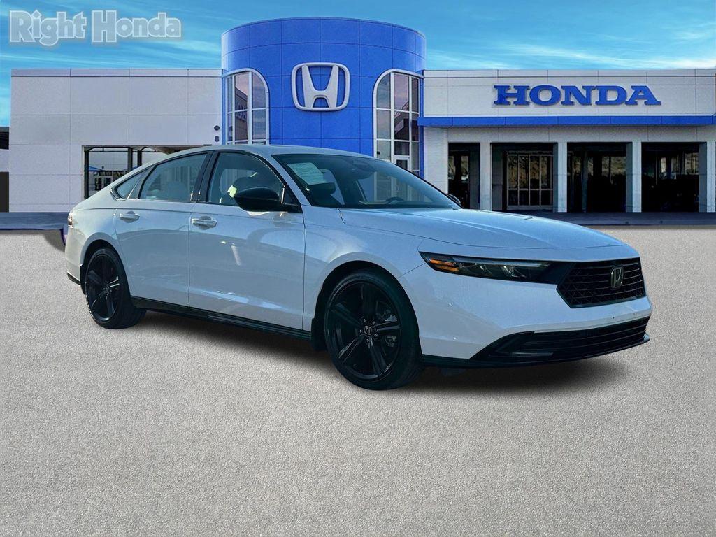 used 2024 Honda Accord Hybrid car, priced at $27,632