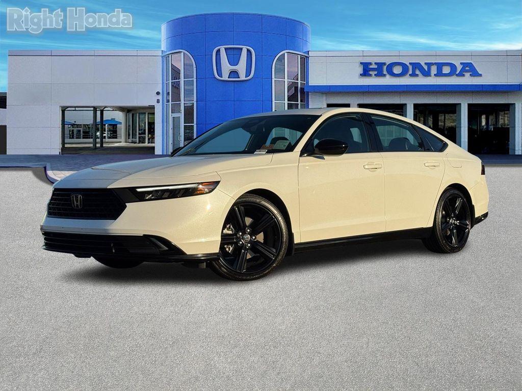 used 2024 Honda Accord Hybrid car, priced at $27,632