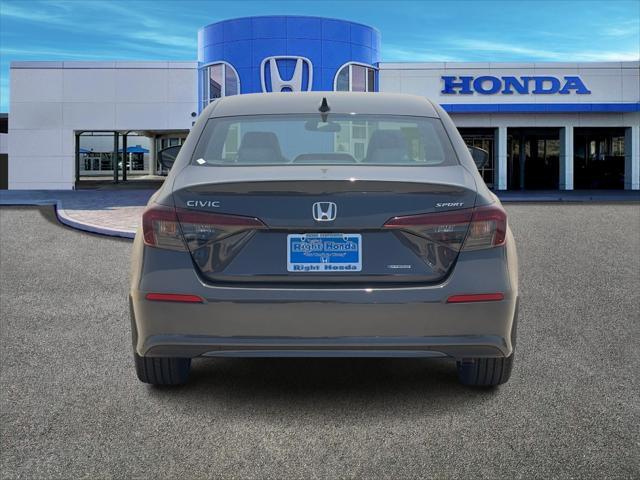 new 2025 Honda Civic Hybrid car, priced at $29,015