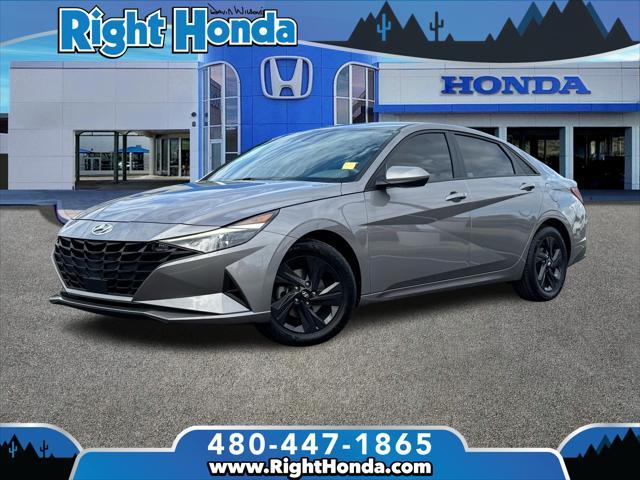 used 2021 Hyundai Elantra car, priced at $13,051