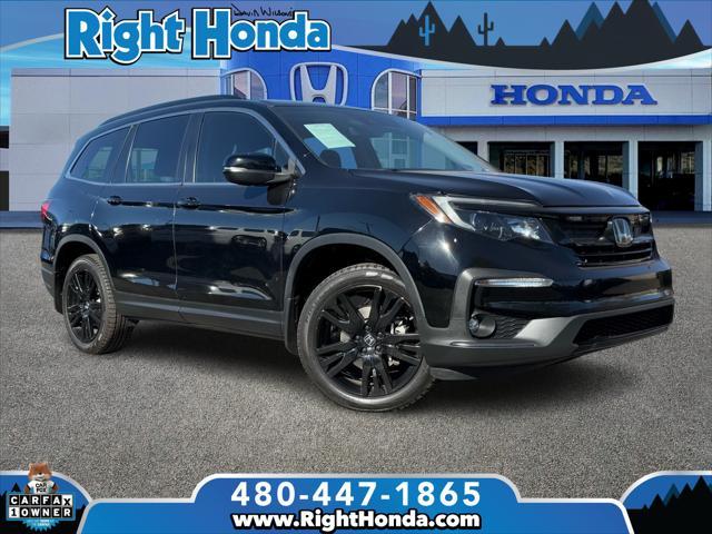 used 2022 Honda Pilot car, priced at $30,388