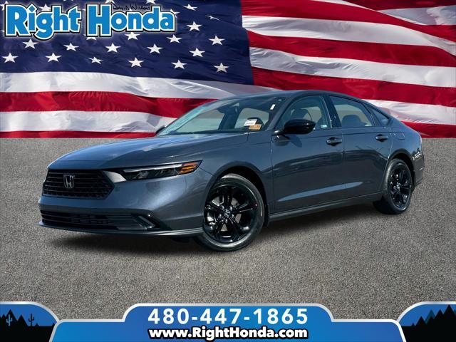 new 2025 Honda Accord car, priced at $30,565