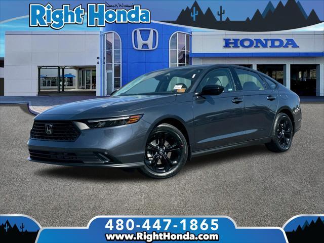 new 2025 Honda Accord car, priced at $30,565