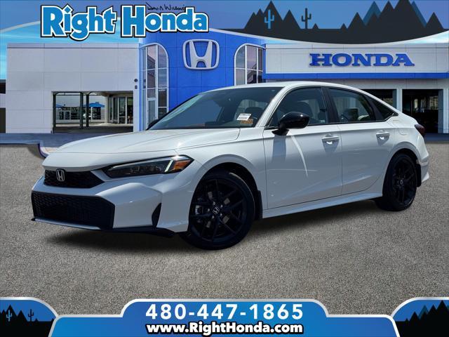 new 2025 Honda Civic Hybrid car, priced at $29,449