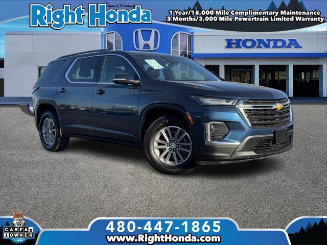 used 2022 Chevrolet Traverse car, priced at $26,788