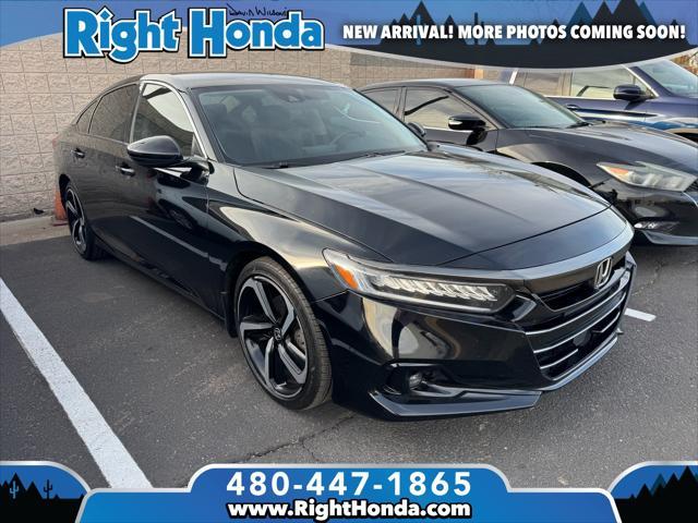 used 2021 Honda Accord car, priced at $21,388