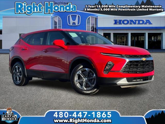 used 2023 Chevrolet Blazer car, priced at $24,205