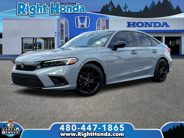 used 2024 Honda Civic car, priced at $22,034