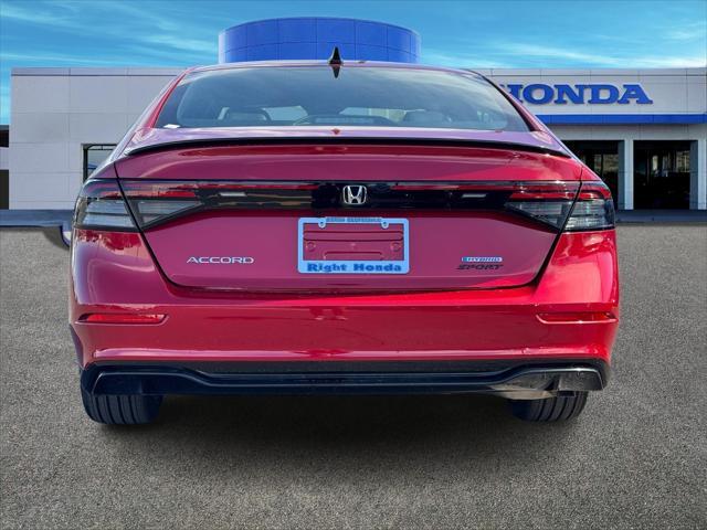 new 2025 Honda Accord Hybrid car, priced at $35,452