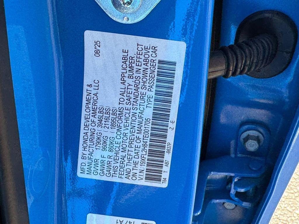 new 2026 Honda Civic car, priced at $28,382