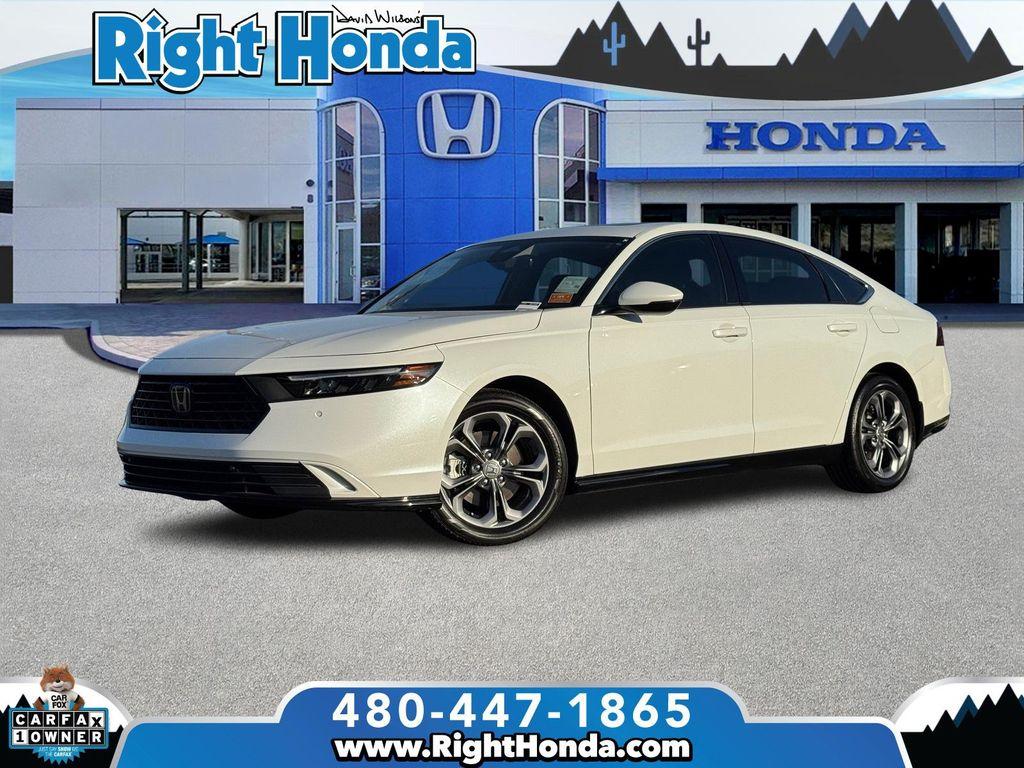 used 2024 Honda Accord Hybrid car, priced at $26,997