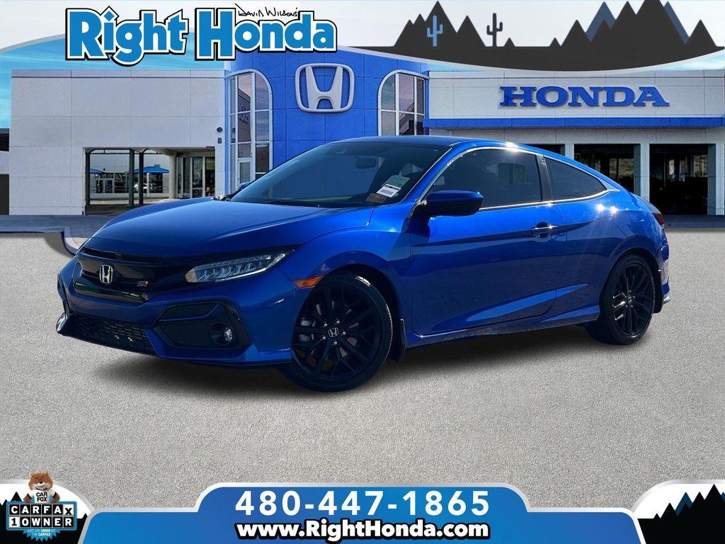 used 2020 Honda Civic Si car, priced at $23,778