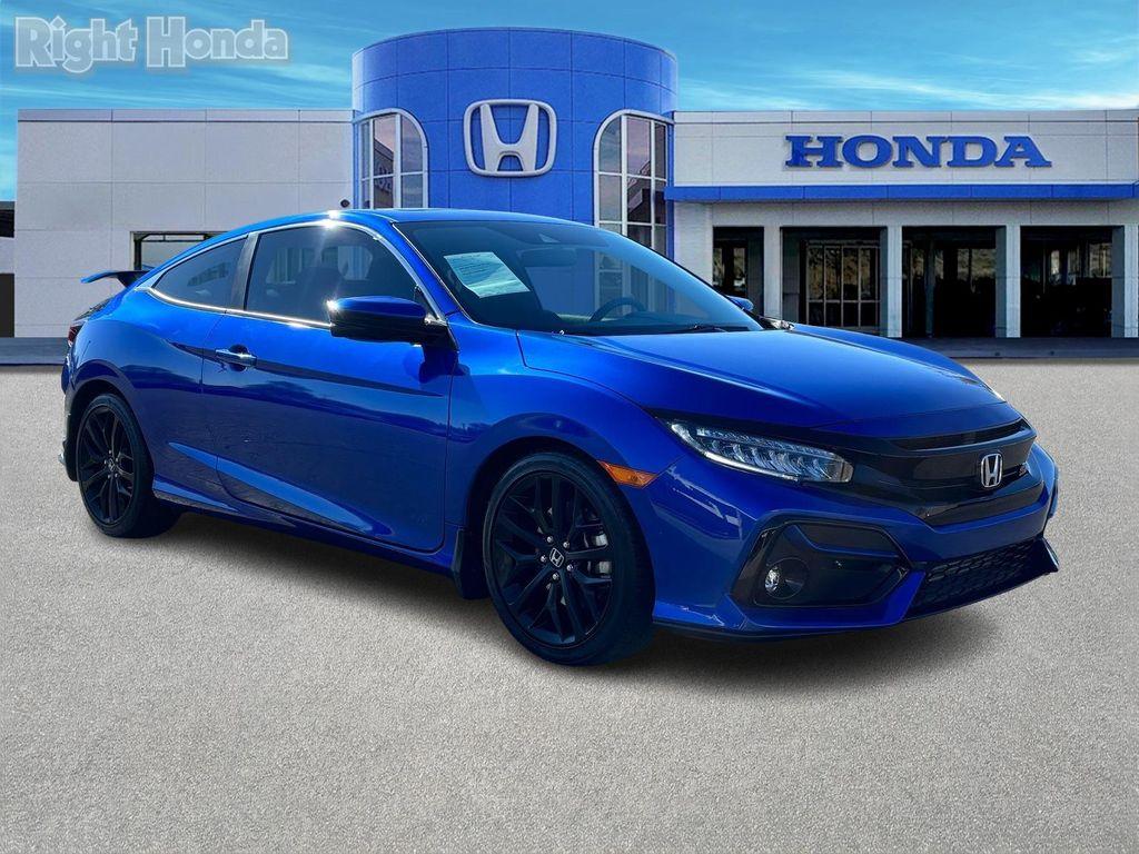 used 2020 Honda Civic Si car, priced at $23,778