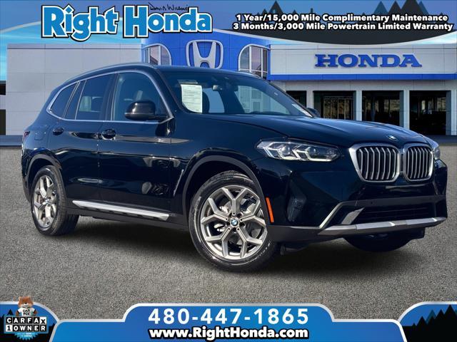 used 2023 BMW X3 car, priced at $30,594