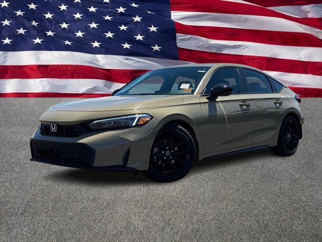 new 2025 Honda Civic car, priced at $28,005