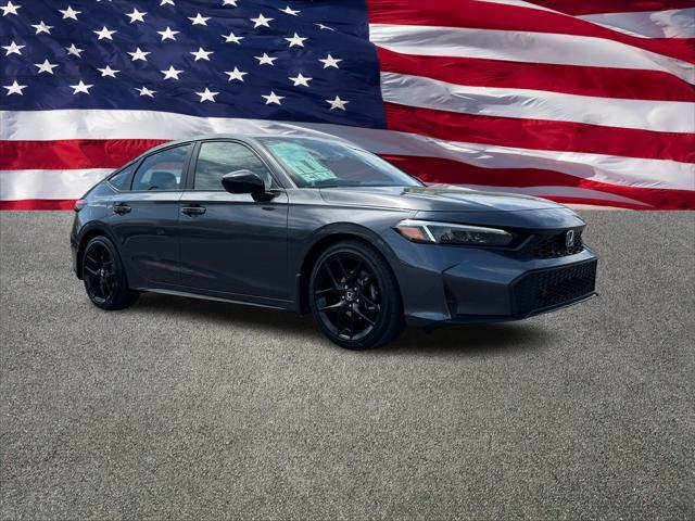 new 2025 Honda Civic car, priced at $27,571