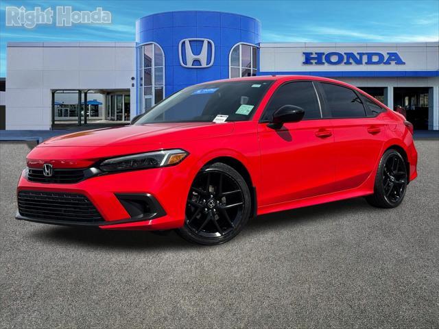 used 2023 Honda Civic car, priced at $23,859