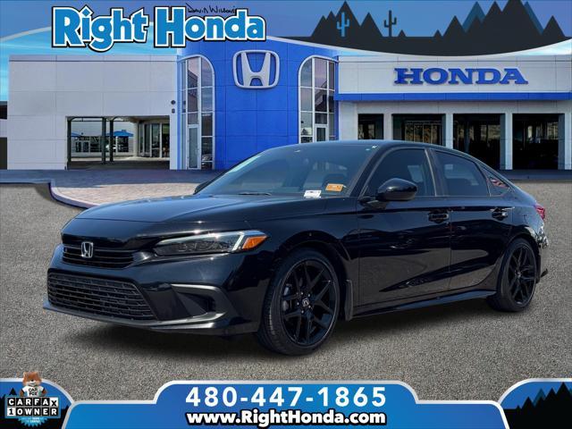 used 2022 Honda Civic car, priced at $20,925