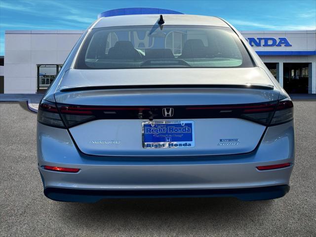 new 2025 Honda Accord Hybrid car, priced at $34,533