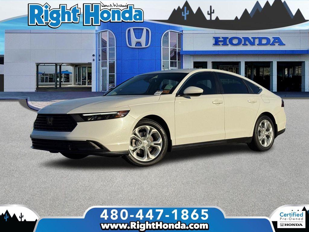 used 2023 Honda Accord car, priced at $23,887