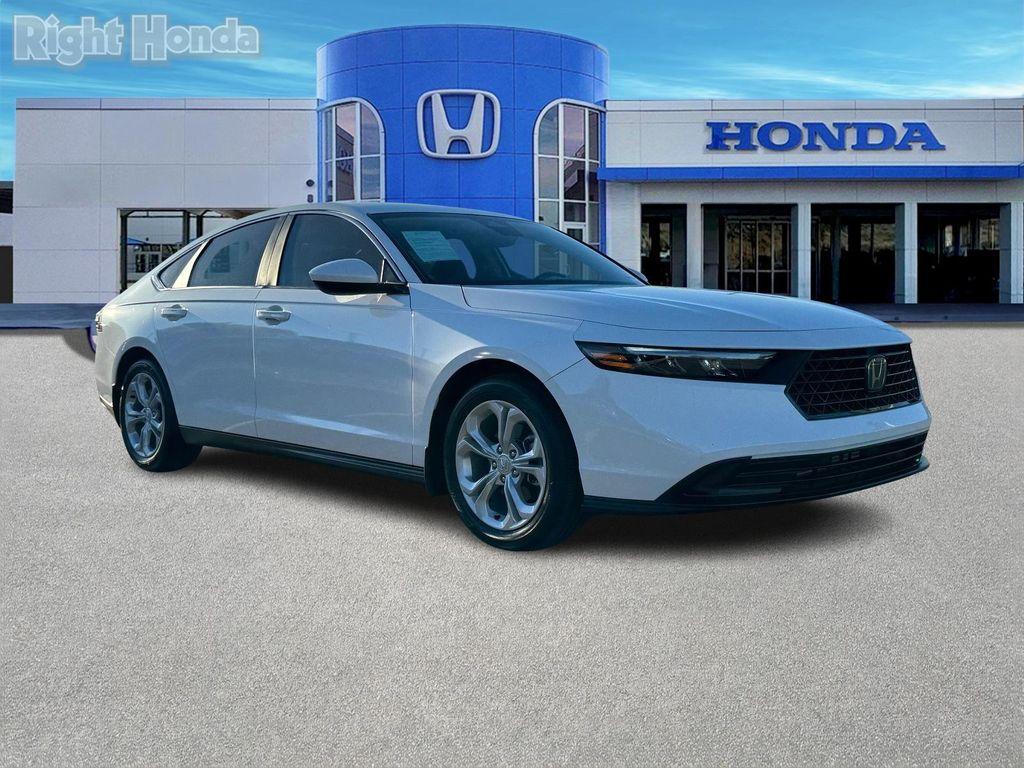 used 2023 Honda Accord car, priced at $23,887
