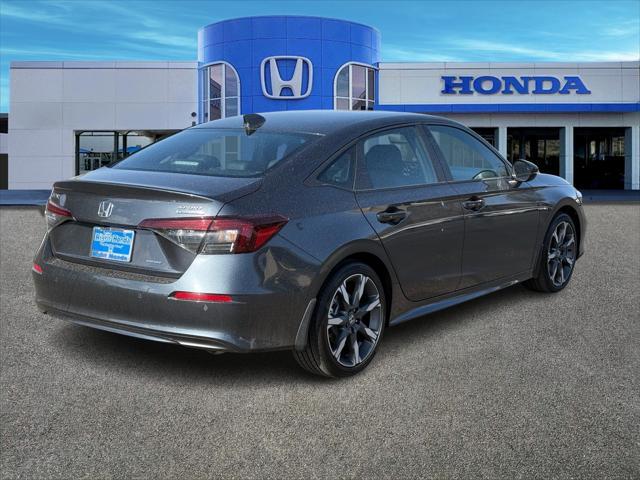 new 2025 Honda Civic Hybrid car, priced at $33,100